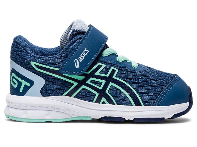 Dětské Běžecké Boty Asics GT-1000 9 TS Tmavě Blankyt 49781NJTH